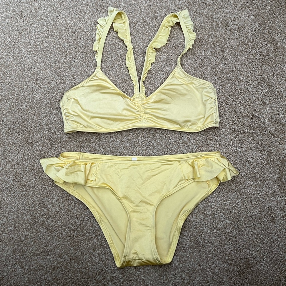 Yellow bikini